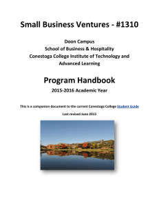 Small Business Ventures - #1310