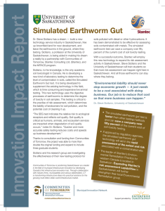t Simulated Earthworm Gut