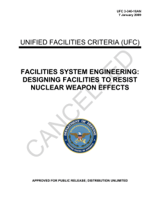 CANCELLED  UNIFIED FACILITIES CRITERIA (UFC) FACILITIES SYSTEM ENGINEERING: