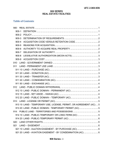 Table of Contents