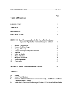 Table of Contents  Page