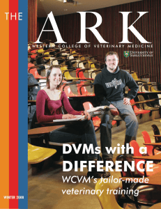 A R K DIFFERENCE DVMs with a THE