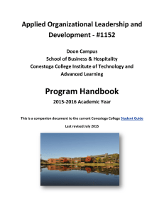 Applied Organizational Leadership and Development - #1152