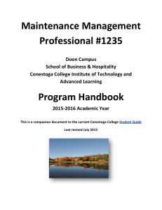 Maintenance Management Professional #1235