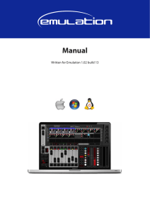 Manual Written for Emulation 1.02 build 13