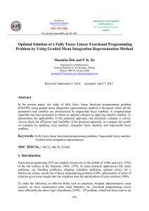 Optimal Solution of a Fully Fuzzy Linear Fractional Programming