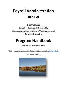 Payroll Administration #0964