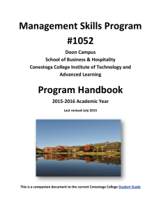 Management Skills Program #1052