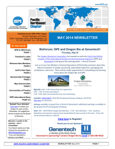 MAY 2014 NEWSLETTER