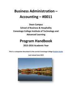 Business Administration – Accounting – #0011
