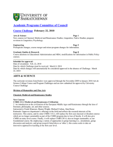 Academic Programs Committee of Council  Course Challenge February 22, 2010