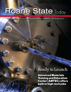 Roane State  Today Ready to Launch