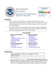 Homeland Security Daily Open Source Infrastructure Report for 8 June 2009
