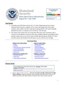 Homeland Security Daily Open Source Infrastructure Report for 7 July 2009