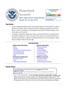 Homeland Security Daily Open Source Infrastructure Report for 14 June 2010