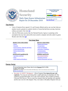 Homeland Security Daily Open Source Infrastructure Report for 20 December 2010