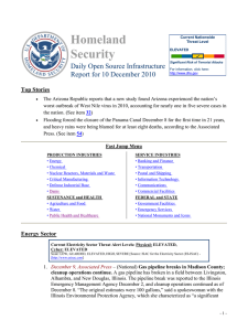 Homeland Security Daily Open Source Infrastructure Report for 10 December 2010