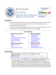 Homeland Security Daily Open Source Infrastructure Report for 3 December 2010