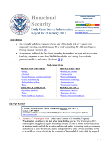 Homeland Security Daily Open Source Infrastructure Report for 28 January 2011