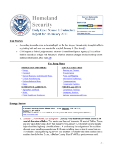 Homeland Security Daily Open Source Infrastructure Report for 10 January 2011