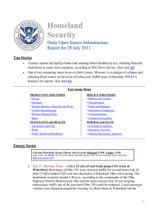 Homeland Security Daily Open Source Infrastructure Report for 28 July 2011