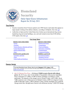 Homeland Security Daily Open Source Infrastructure Report for 20 July 2011