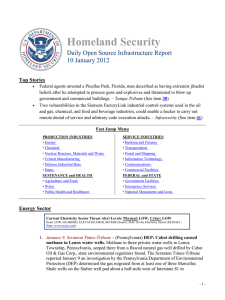 Homeland Security Daily Open Source Infrastructure Report 10 January 2012 Top Stories