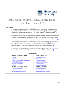 Daily Open Source Infrastructure Report 26 December 2012 Top Stories