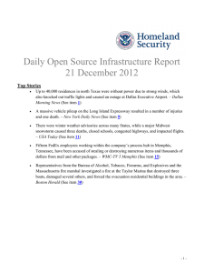 Daily Open Source Infrastructure Report 21 December 2012 Top Stories