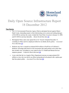 Daily Open Source Infrastructure Report 18 December 2012 Top Stories