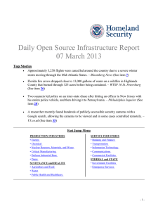 Daily Open Source Infrastructure Report 07 March 2013 Top Stories