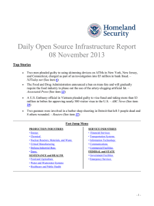 Daily Open Source Infrastructure Report 08 November 2013 Top Stories