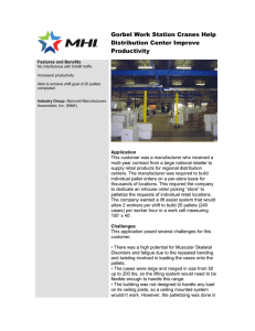 Gorbel Work Station Cranes Help Distribution Center Improve Productivity