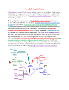 How to Study Using Mind Mapping