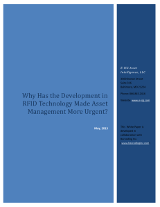 Why Has the Development in RFID Technology Made Asset Management More Urgent?