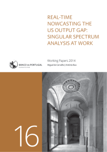 16 REAL-TIME NOWCASTING THE US OUTPUT GAP: