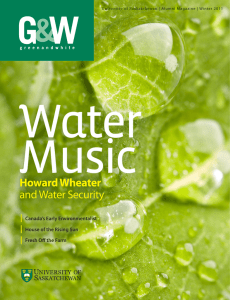 Water Music Howard Wheater and Water Security