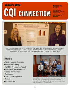 CQI CONNECTION January 2012