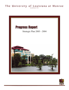 Strategic Plan 2003 - 2004