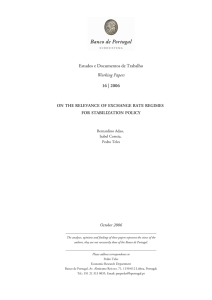 Estudos e Documentos de Trabalho Working Papers 16 | 2006