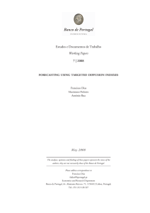 Estudos e Documentos de Trabalho Working Papers 7 | 2008