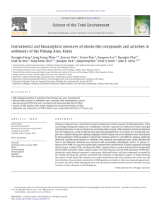 Instrumental and bioanalytical measures of dioxin-like compounds and activities in
