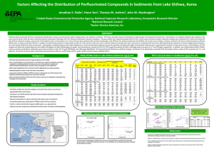 Factors Affecting the Distribution of Perfluorinated Compounds in Sediments from... Jonathan E. Naile , Hoon Yoo , Thomas M. Jenkins