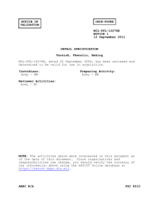 NOTICE OF INCH-POUND VALIDATION MIL-DTL-12276E