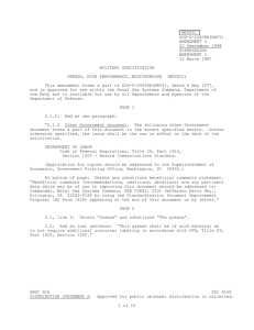 METRIC DOD-G-24508A(NAVY) AMENDMENT 4 23 September 1998