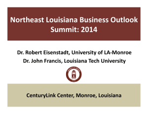Northeast Louisiana Business Outlook  Summit: 2014 