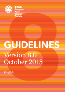GUIDELINES Version 8.0 October 2015 English