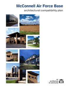 McConnell Air Force Base architectural compatibility plan an architecture