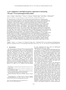 A new multisource and high-frequency approach to measuring d H and d