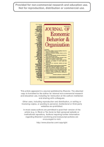 This article appeared in a journal published by Elsevier. The... copy is furnished to the author for internal non-commercial research